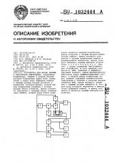 Устройство ввода данных в накопитель информации (патент 1032444)