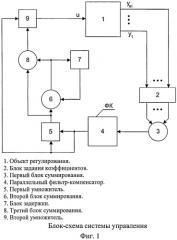 Комбинированная робастная система управления для нестационарных динамических объектов (патент 2475798)