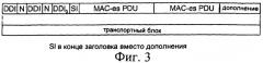 Способ и устройство для передачи информации планирования между пользовательским устройством и сетью радиодоступа с использованием промежутка, в противном случае заполняемого незначащей информацией (патент 2405275)