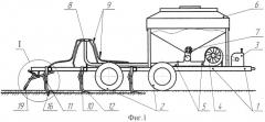 Пневматическая сеялка с центрально-дозирующей системой (патент 2457656)