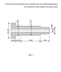 Способ изготовления металлических и композиционных заготовок из листовых материалов (патент 2610653)