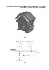 Способ и устройство для определения ориентации космических или летательных аппаратов (патент 2620288)