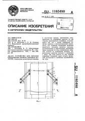 Устройство для окраски продольных кромок дверных полотен (патент 1165480)