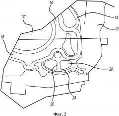 Прокладка головки цилиндров и система (варианты) для двигателя внутреннего сгорания (патент 2664724)