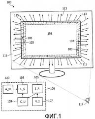 Система внешней подсветки для устройства отображения (патент 2444153)