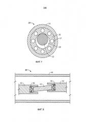 Устройство и способ регулирования или ограничения орбиты ротора в винтовых двигателях или насосах (патент 2605475)