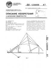 Устройство для подъема длинномерной конструкции (патент 1236089)