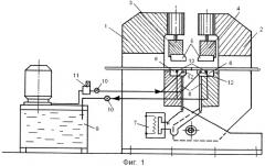 Машина для стыковой сварки оплавлением и последующей термообработки полос (патент 2399467)