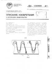 Рабочий орган раздатчика жома (патент 1360666)