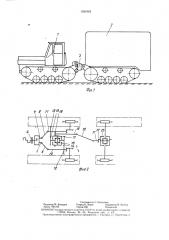 Сочлененное полноприводное гусеничное транспортное средство (патент 1391983)