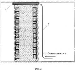 Способ возведения искусственных опор в выработанном пространстве камер (патент 2521269)