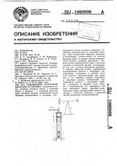 Скважинная штанговая насосная установка (патент 1060806)