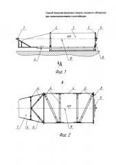 Способ погрузки-выгрузки створок головного обтекателя при транспортировании в контейнерах (патент 2622662)