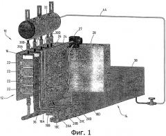 Преобразователь электрической мощности, охлаждаемый при помощи статической технологии (патент 2535912)