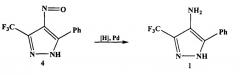 Способ получения 5-фенил-3-(трифторметил)-1н-пиразол-4-амина (патент 2642924)