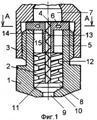 Форсунка центробежная вихревая (патент 2339877)