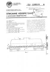 Цистерна для сыпучих и вязких грузов (патент 1209519)