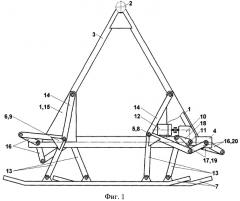 Самоходная шагающая тележка многоопорной дождевальной машины (патент 2496304)