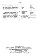 Износостофкая сталь (патент 558963)