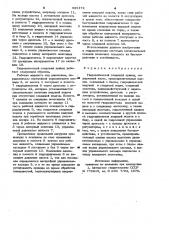 Гидравлический следящий привод (патент 989172)