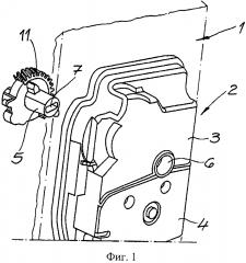 Дверной замок транспортного средства (патент 2633237)