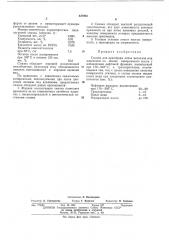 Смазка для прессформ литья металлов под давлением (патент 427983)