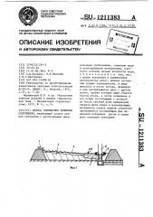 Способ озеленения намывных сооружений (патент 1211383)