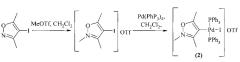 Способ получения хелатных цис-s,s-комплексов диацетат(дибромид)[ди-1,6-(3,5-диметилизоксазол-4-ил)-2,5-дитиагексан]палладия(ii) (патент 2637943)