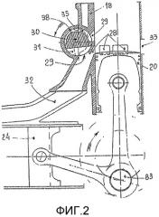 Двухтактный двигатель с низким расходом и низкими выбросами (патент 2524313)