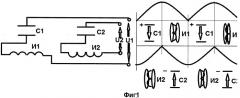 Способы получения водорода из воды и преобразования частоты, устройство для осуществления первого способа (водородная ячейка) (патент 2521868)