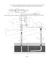 Способ шахтно-скважинной добычи сланцевой нефти и технологический комплекс оборудования для его осуществления (патент 2574434)