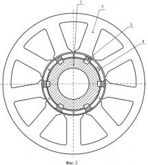 Роторная система магнитоэлектрической машины (патент 2475926)