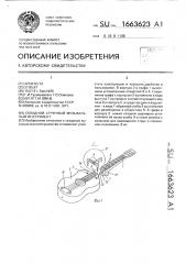 Складной струнный музыкальный инструмент (патент 1663623)