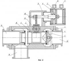 Клапан с линейным приводом (патент 2450190)