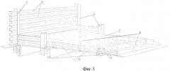 Объемная подпорная стена с армированной застенной частью (патент 2350713)