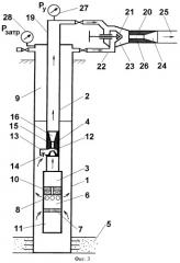 Способ добычи нефти и устройство для его осуществления (патент 2274731)