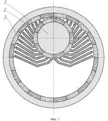 Статорный магнитный редуктор-мультипликатор узякова с внутренним зацеплением (патент 2654656)
