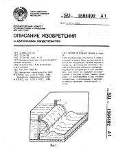 Гибкий регулятор уровня в канале (патент 1594492)