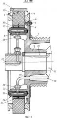 Ленточно-колодочный тормоз с радиально подвижными накладками в шкиве (патент 2294891)