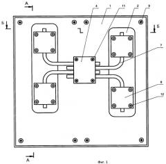 Охлаждающее устройство для электронных компонентов (патент 2474888)