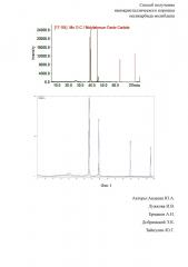 Способ получения нанокристаллического порошка оксикарбида молибдена (патент 2641737)