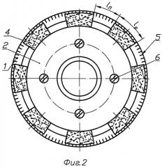 Сборный торцовый абразивный круг (патент 2300455)