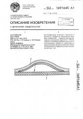 Бипластмассовая труба (патент 1691645)