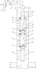 Скважинная гидроприводная насосная установка (патент 2271471)