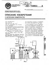 Стенд для испытания дыхательных аппаратов (патент 720851)