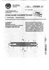 Ручной ударный инструмент (патент 1757859)