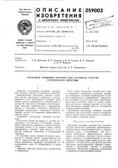 Регулятор толщины стружки для угольных стругов статического действия (патент 259003)
