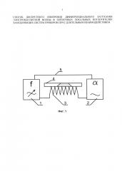 Способ дискретного измерения дифференциального затухания электромагнитной волны в плёночных локальных поглотителях замедляющих систем приборов свч с длительным взаимодействием (патент 2665357)