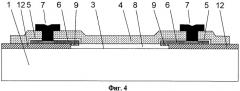 Конструкция чувствительного элемента преобразователя давления на кни-структуре (патент 2474007)