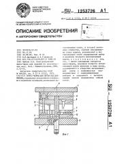 Пресс-форма для литья под давлением (патент 1253726)